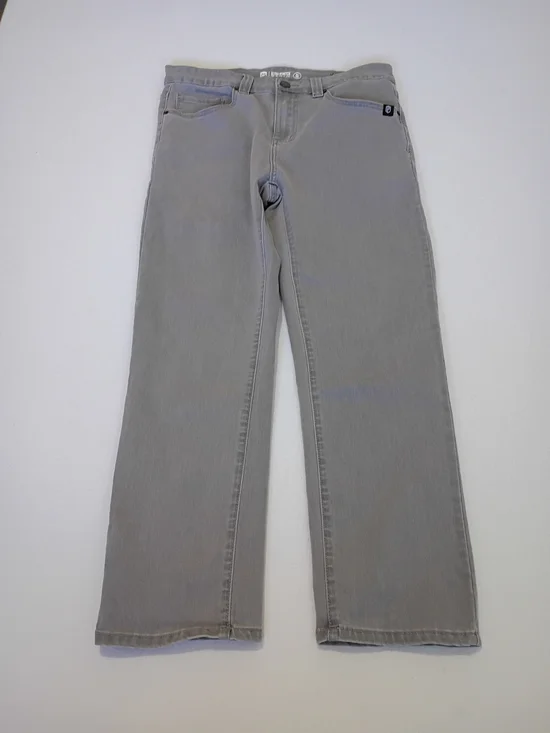 Born Primitive Gray Ultra Stretch Denim jeans size 34x30 Casual Neutral