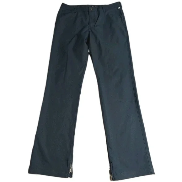 Bonobos Fairway Golf Pants Mens 35x36 Blue Performance Stretch Ankle Zip