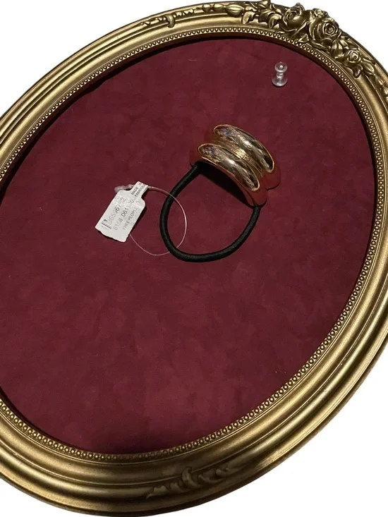 Free People Gold Toned Double Ring Hair Tie