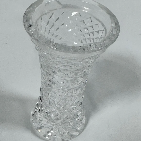 Waterford‎ Crystal Glandore Elegant Crystal Cut Bud Vase