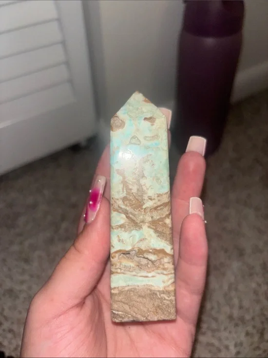 Turquoise crystal Tower