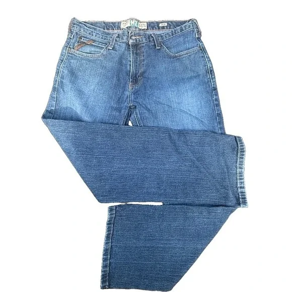 Ariat M7 Legacy Slim Fit Straight Leg Jeans Medium Wash Men's Size 34/30