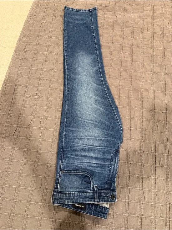 Bonobos Skinny Stretch Denim in Faded Blue