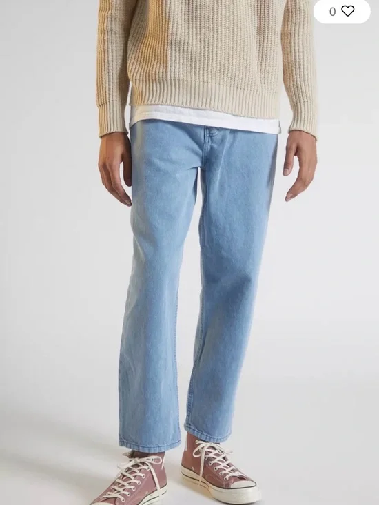 Men’s BDG Chalky Blue Bow Fit Jeans | size 31/32