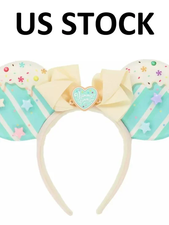 Tokyo Disney Resort Vanellope Sweet Pop World Ear Headband Japan NWT