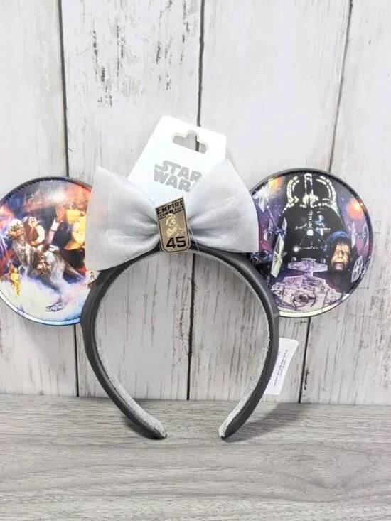Disney Star Wars Empire Strikes Back 45th Anniversary Ears Headband
