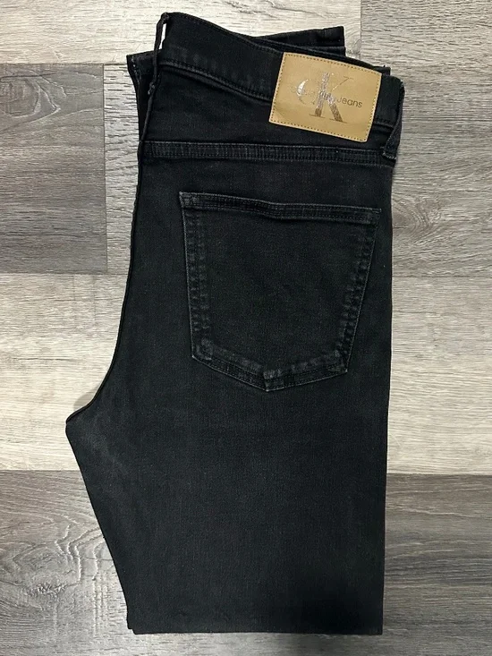 Mens slim black calvin klein jeans