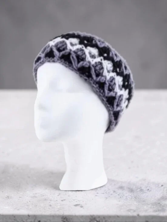 Set of 3 Hand-Knit Ear Warmer Headbands - Multicolor