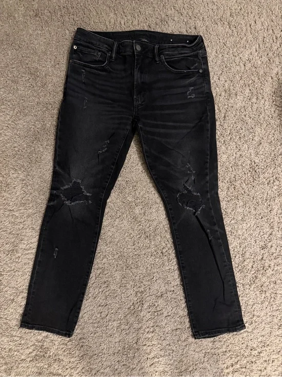 American Eagle Outfitters Black AirFlex+ Jeans