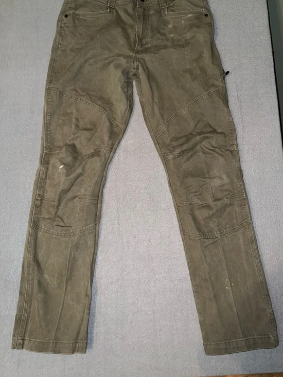 Wrangler All Terrain Gear Olive Green Utility Pants