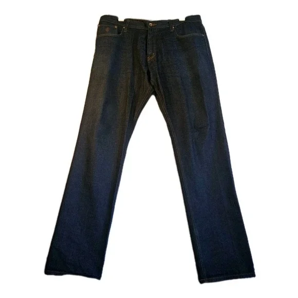 Rocawear Denim Company Mens Dark Wash Bootcut Jeans Sz 40x34