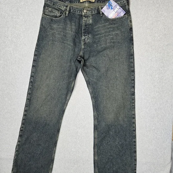 VINTAGE Express Men Jeans 38X34 Blue Denim Meneker 35