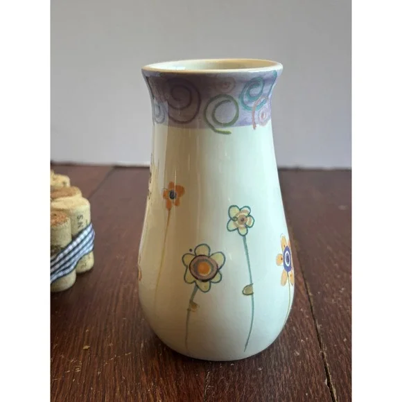 Natural Life Ceramic Bud Vase If Friends Were Flowers Id Pick You Floral Cream