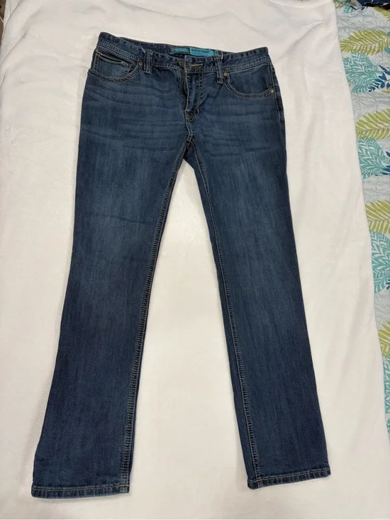 Slim Straight Dark Blue Men's Jeans