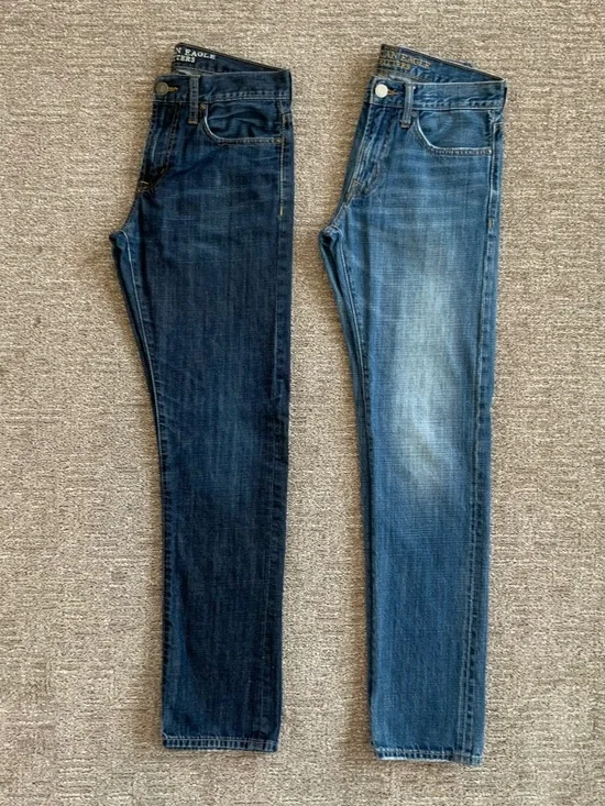 American Eagle Distressed Wash Slim Jeans Lot of (2)