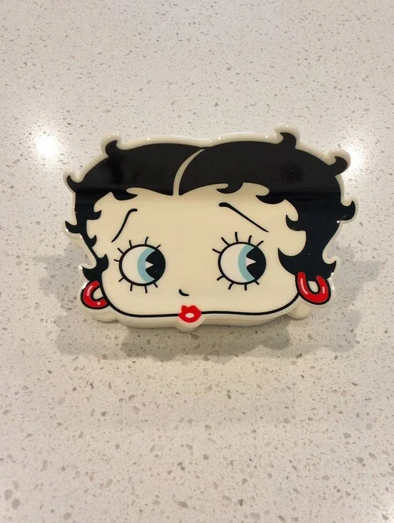 Betty Boop Face Hair Claw Hair Clip Hair Accesory, New