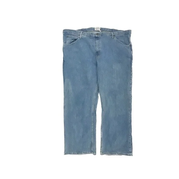 Saddlebred Jeans Mens 46x30 Blue Relaxed Fit Big & Tall Medium Wash Denim
