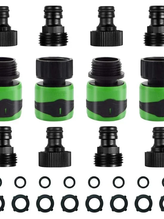 Garden Hose Quick Connect Male and Female- Quick Link and Disconnect- Easy to Op