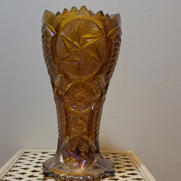 Carnival Glass LE Smith Ohio Star