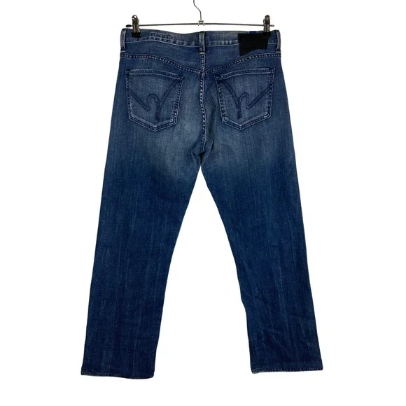 Citizens of Humanity Perfect Jeans Mens 34 X 30 Blue Straight Leg Stretch USA