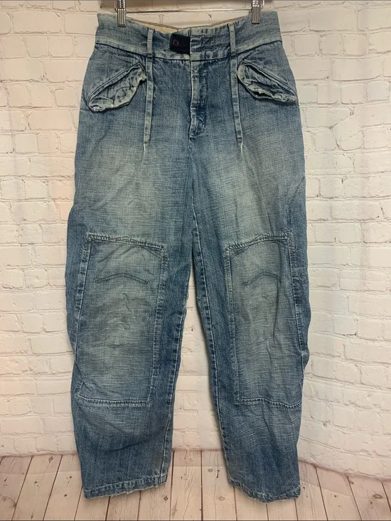 Vintage Le Jean de Marithe Francois Girsaud Skater Baggy Jeans 32 x 32