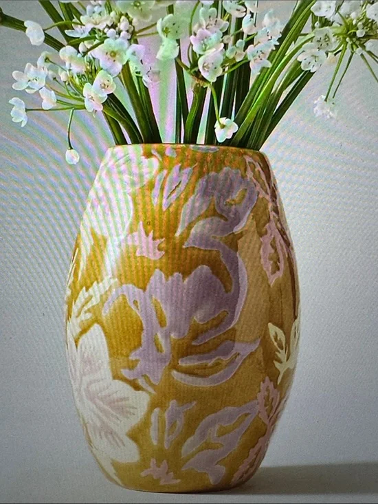 Anthropologie Kauwela Floral Vase
