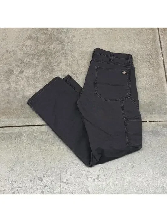vintage carhartt faded blue relaxed baggy fit jeans size 34 x 32