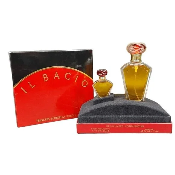 IL Bacio Princess Marcella Borghese Limited Edition Set Jasmine Freesia Melon