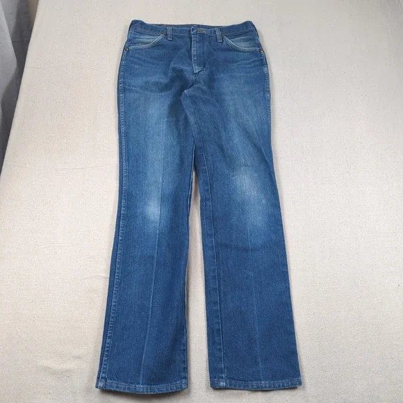 Vintage Wrangler Jeans Mens 32x32 Blue Western Cowboy Cut 936 Rodeo Rancher 90s