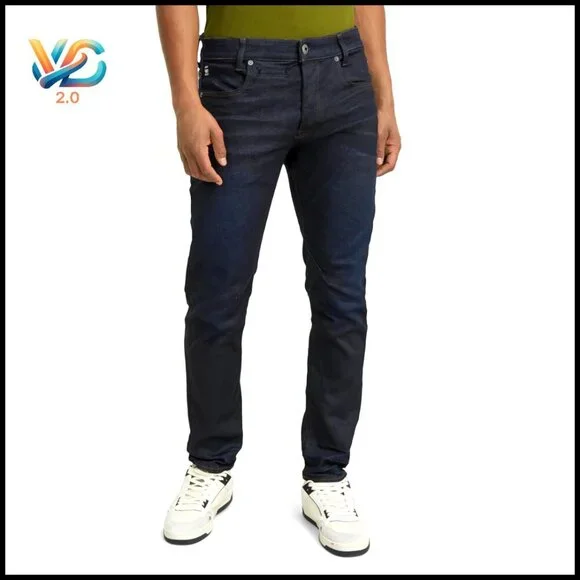 Slim Fit 5-Pocket Jeans with Stretch, Sustainable Cotton Blend‎