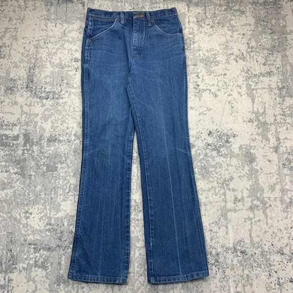Wrangler Jeans Mens 30x32 Blue Pants 935 Bootcut Western Cowboy Denim Tag 32x33