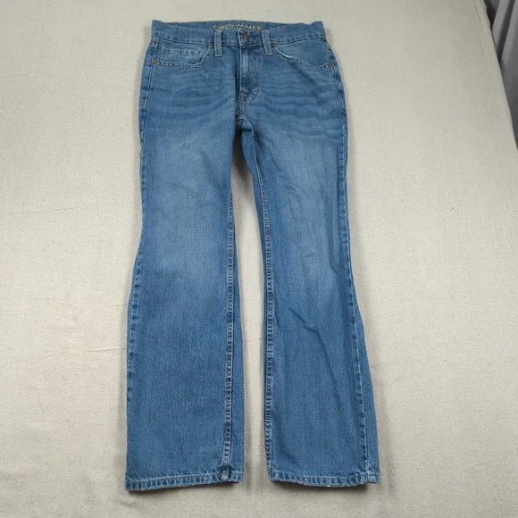 Cody James Jeans Mens 31x30 Blue Straight Light Wash Western Cowboy