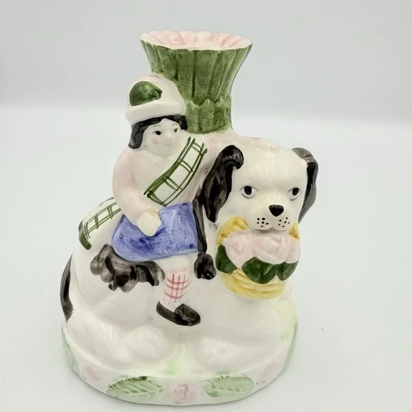 Girl with dog 