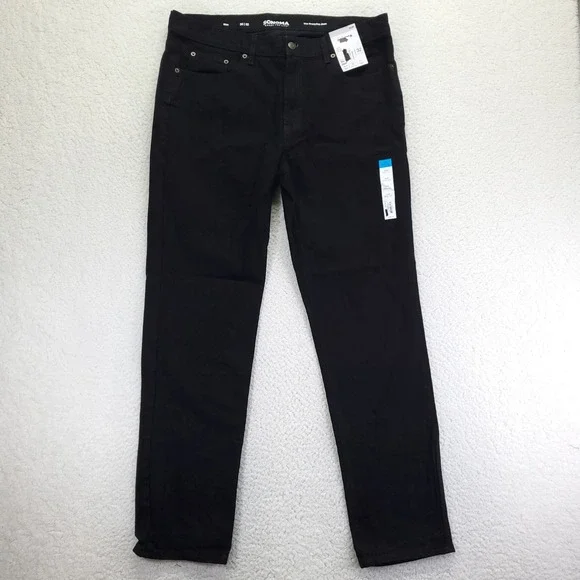 Sonoma Goods For Life Mens Slim Fit Everyday Jean Black 36x32 NWT Stretch Denim
