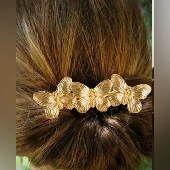 Butterfly hair clip S774