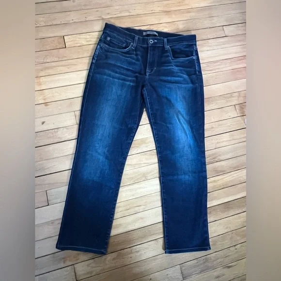 Joe's Jeans The Brixton Straight + Narrow dark wash blue jeans‎