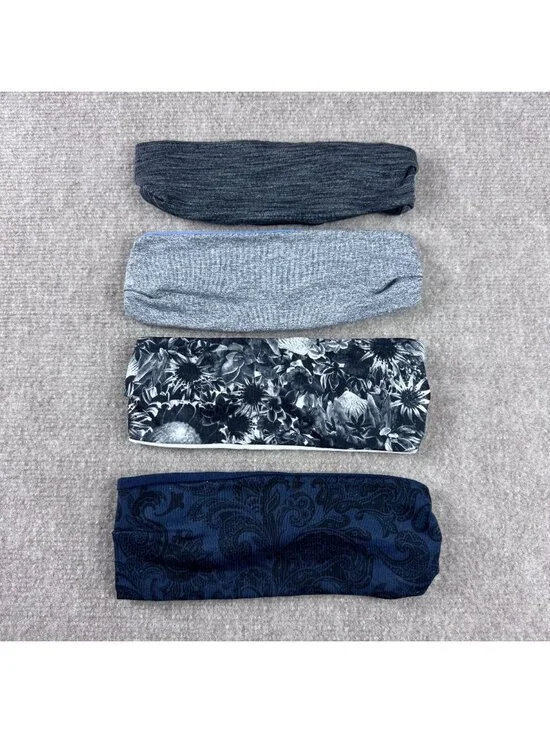 Lululemon Fringe Fighter Bang Buster Headband Lot of 4 Athletic Gym Training
