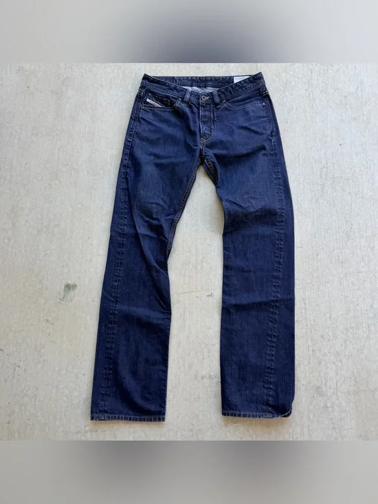 Diesel Viker Jeans Men Size 32x34 Straight Fit Made In Italy Wash 0089Z