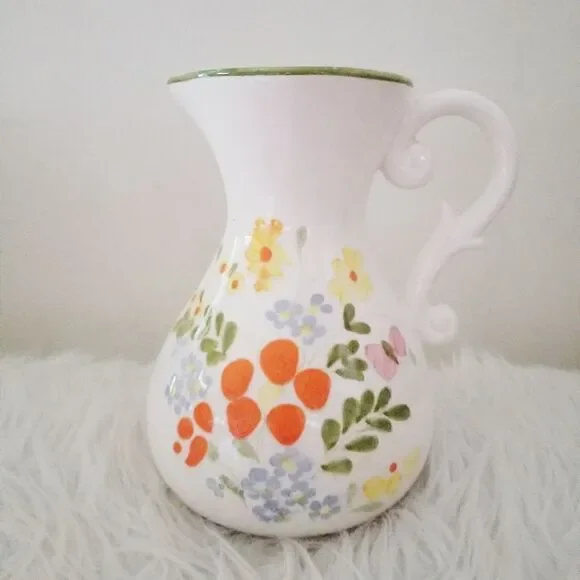Weiss handpainted pitcher from Brazil