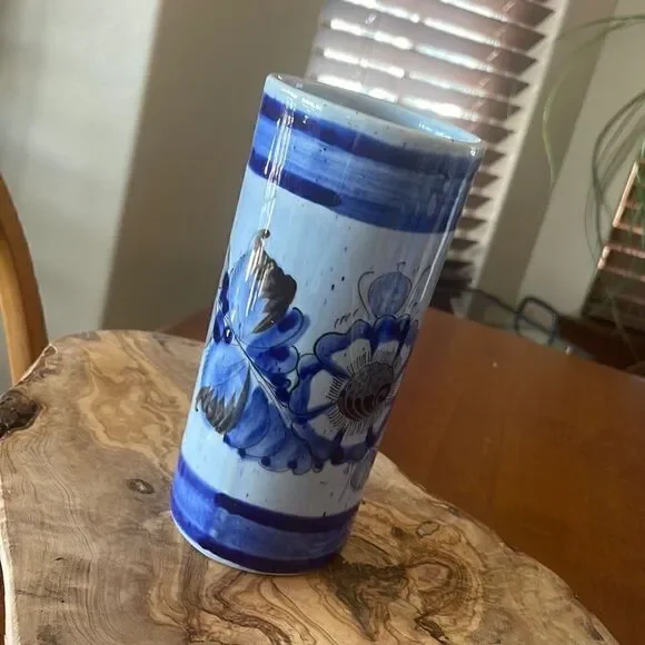 Vintage Signed Tonala Mexico Vase