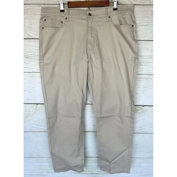 Lucky Brand 410 Pants Mens 30X30 Moonstk Athletic Slim Stretch Five Pocket New