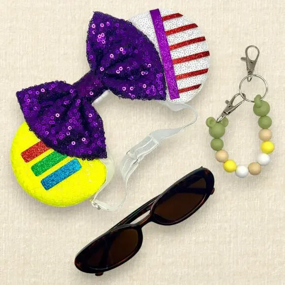 Elastic Buzz Lightyear Toy Story Minnie Ears | Disney-Inspired Mouse Ears