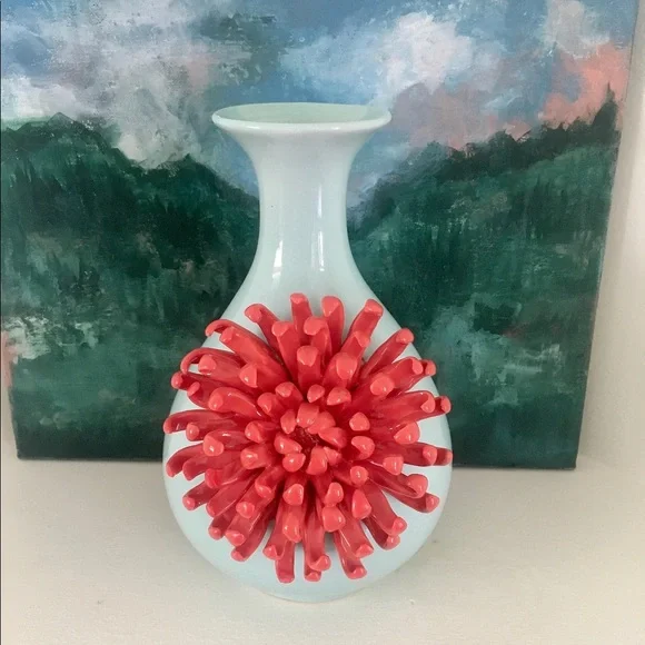 Anthropologie Chrysanthemum Vase