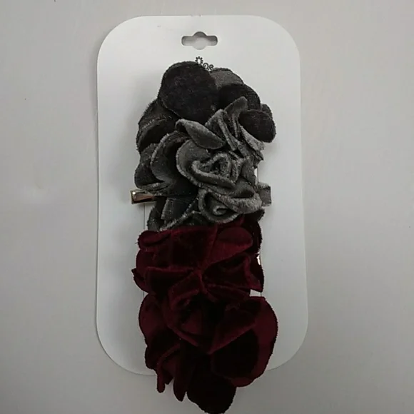 Hair flower clips