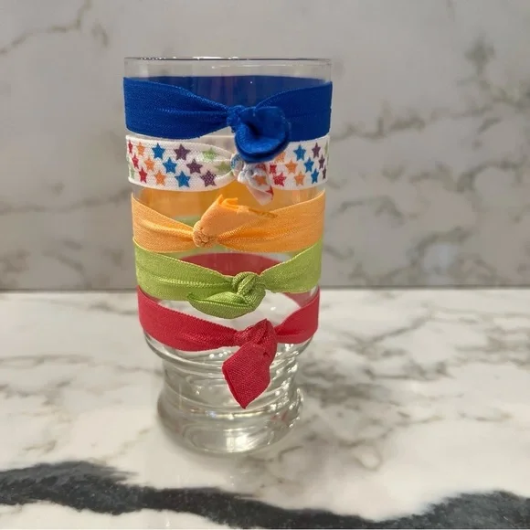 NWT☀️Anthropologie - Multicolor Hair Tie Set - OS