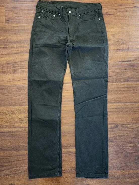 Mens Levi Strauss Olive Green Not Perfect Color In Picture Jeans 32 X 34
