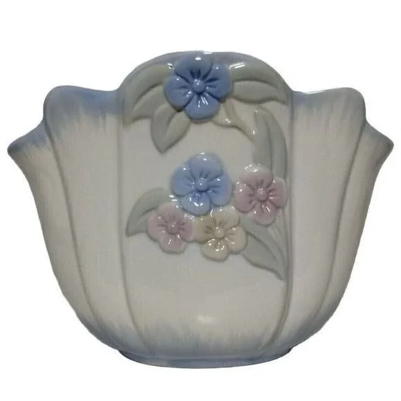 FTD Ceramic Planter Floral Cachepot 