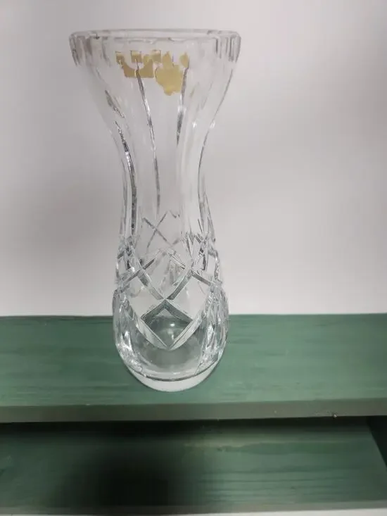 Vintage Beyer Bleikristall 24% Lead Crystal Vase – Made in West Germany