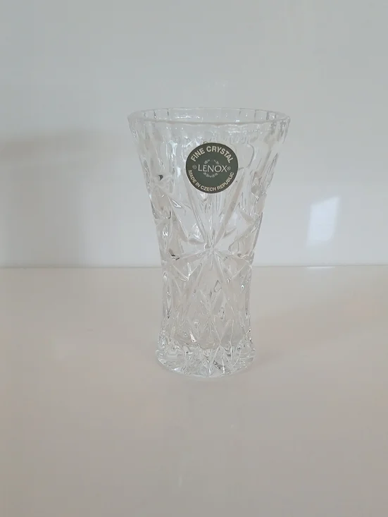 Lenox Clear Crystal Decorative Vase