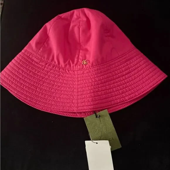 Brand new with tags Gucci Pink Bucket Hat Womens m 57 cm